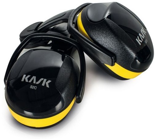 Kask SC2 Yellow Ear Muffs from GME Supply