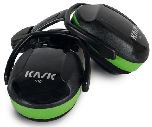 Kask SC1 Green Ear Muffs from GME Supply