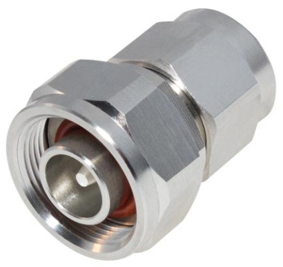 RF Industries Low PIM N Male to 4.1/9.5 (Mini) DIN Male Adapter from GME Supply