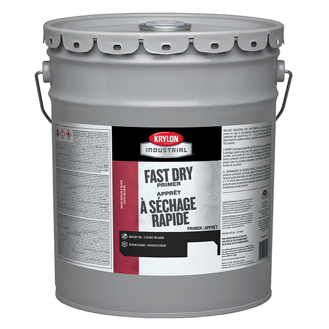 Krylon Industrial Coatings Fast Dry Primer- Red, 5 Gallons from GME Supply