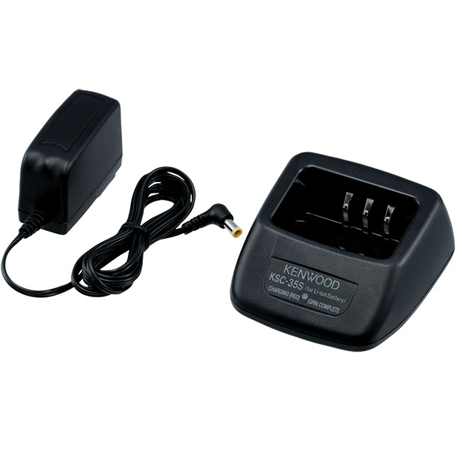 Kenwood KSC-35SK Single Base Rapid Charger from GME Supply