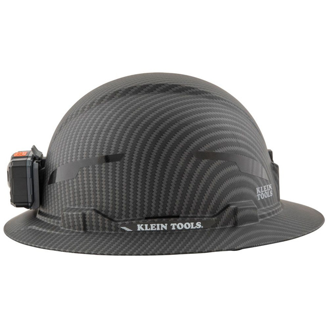 Klein Tools KARBN Non-Vented Class E Full Brim Hard Hat with