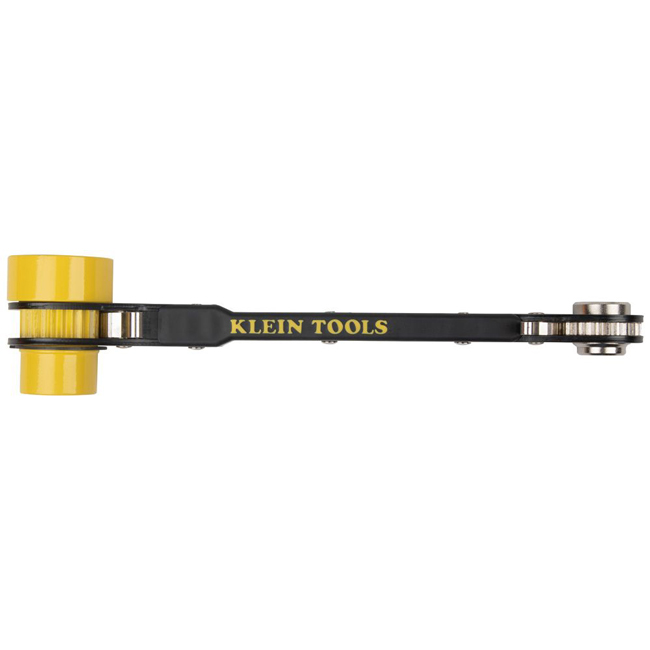 Klein Tools 6-in-1 Heavy-Duty Lineman's Ratcheting Wrench from GME Supply