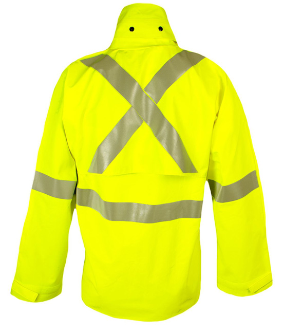 National Safety Apparel FR Contractor Rainwear Jacket - Type R Class 3 from GME Supply