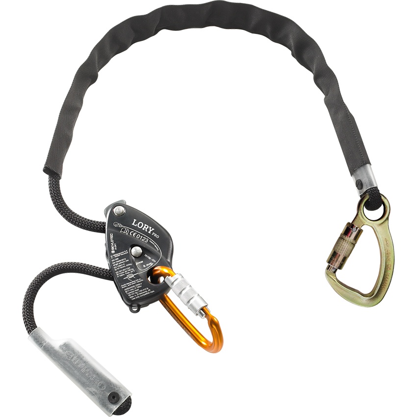 Skylotec Lory Pro Positioning Lanyard with Steel Carabiner from GME Supply