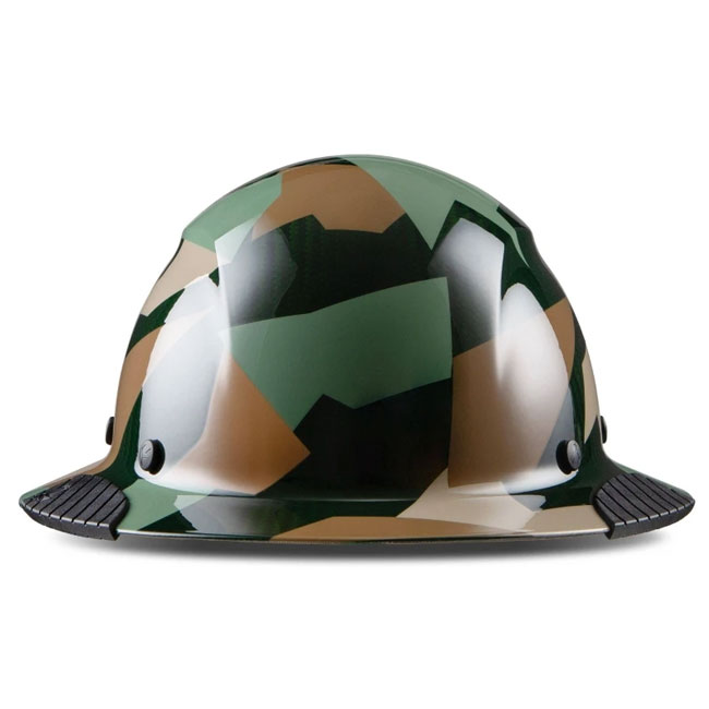 Lift Safety DAX Carbon Fiber Jungle Camo Full Brim Hard Hat from GME Supply