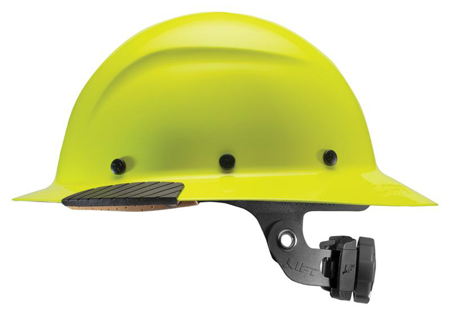 Full Brim Hard Hat w/ Ratchet Suspension LIFT Safety HDF-15KG DAX Black NEW 