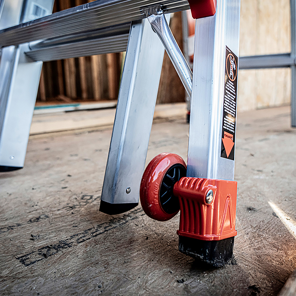 Little Giant Left Outer Snap Foot with Wheel Assembly