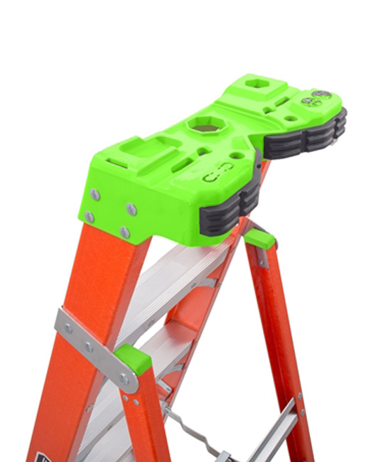 Louisville Ladder Fiberglass Cross Step Ladder, Type IA from GME Supply