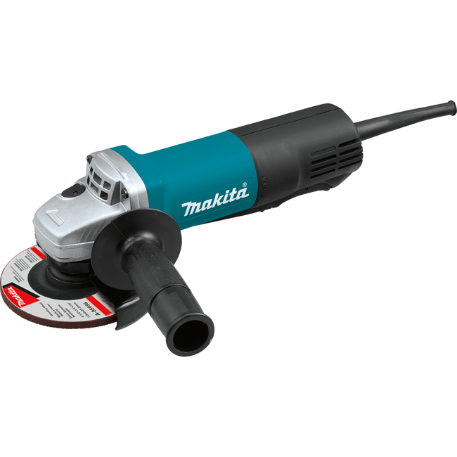 Makita 4-1/2 Inch Paddle Switch Angle Grinder with AC/DC Switch from GME Supply