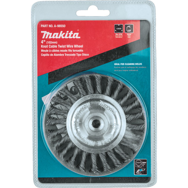Makita 4 Inch Knot Cable Twist Wire Wheel from GME Supply