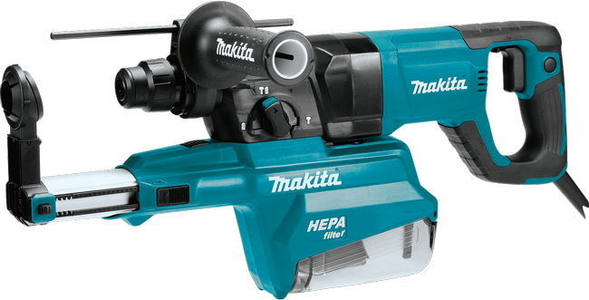 Makita 1 Inch AVT Rotary Hammer with HEPA Dust Extractor from GME Supply