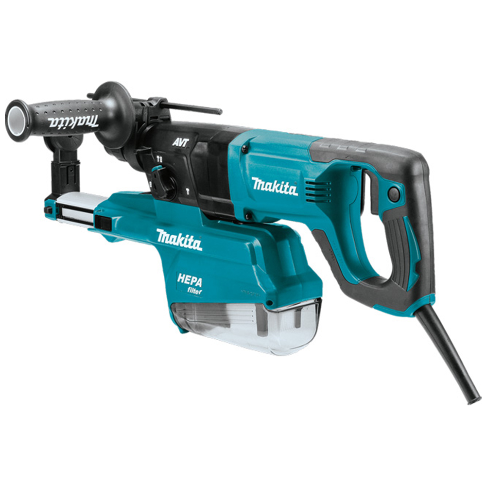 Makita 1 Inch AVT Rotary Hammer with HEPA Dust Extractor