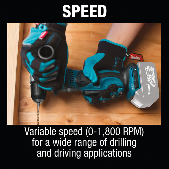 Makita 18V LXT Lithium-Ion Cordless 3/8 Inch Angle Drill (Bare Tool) from GME Supply
