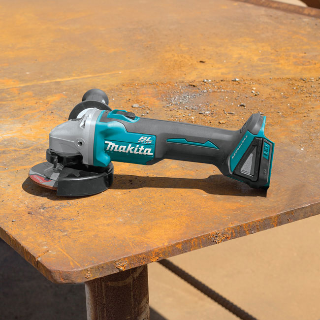 Makita 18V LXT Lithium-Ion Brushless Cordless 4-1/2 | 5 Inch Angle Grinder (Bare Tool) from GME Supply