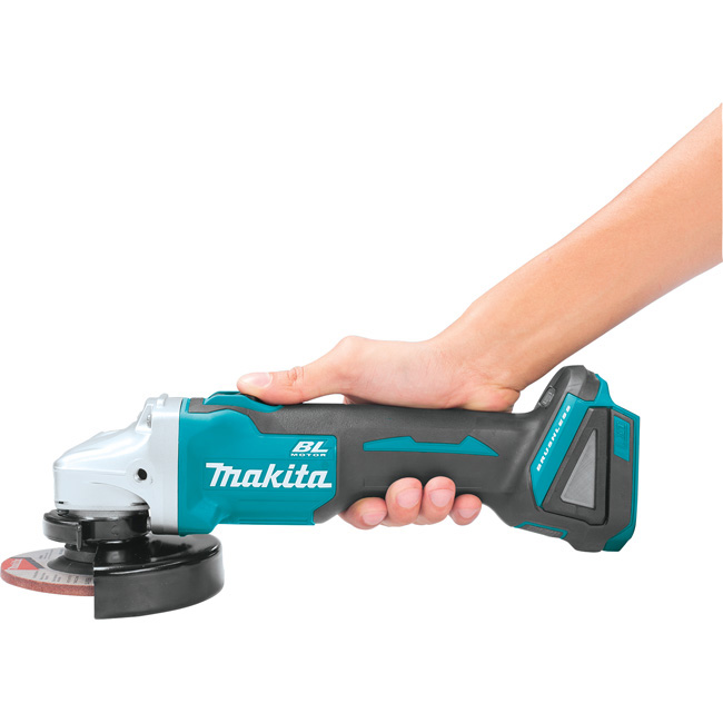 Makita 18V LXT Lithium-Ion Brushless Cordless 4-1/2 | 5 Inch Angle Grinder (Bare Tool) from GME Supply