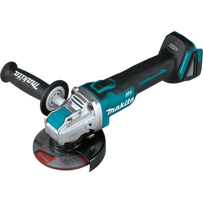 Makita 18V LXT Lithium-Ion Brushless Cordless 4.5 Inch/ 5 Inch X-LOCK Angle Grinder with AFT (Bare Tool) from GME Supply