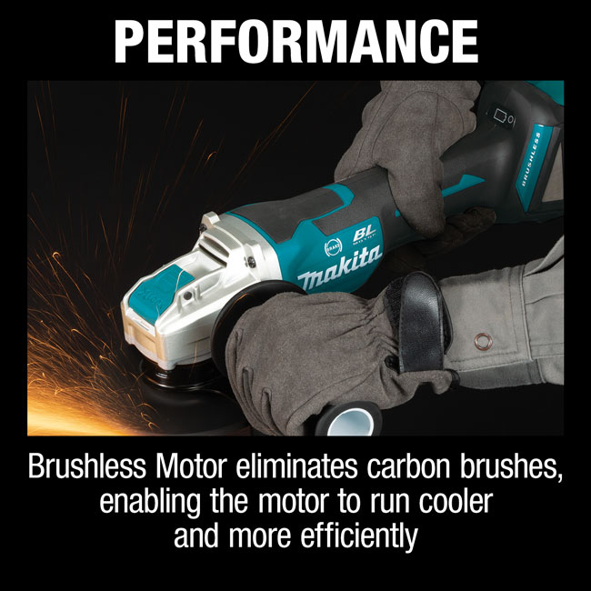Makita 18V LXT Lithium-Ion Brushless Cordless 4-1/2 Inch/5 Inch