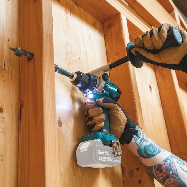 Makita 18V LXT Lithium-Ion Brushless Cordless 1/2 Inch Hammer Driver-Drill (Bare Tool) from GME Supply