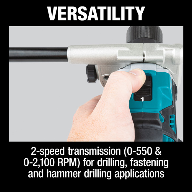 Makita 18V LXT Lithium-Ion Brushless Cordless 1/2 Inch Hammer Driver-Drill (Bare Tool) from GME Supply