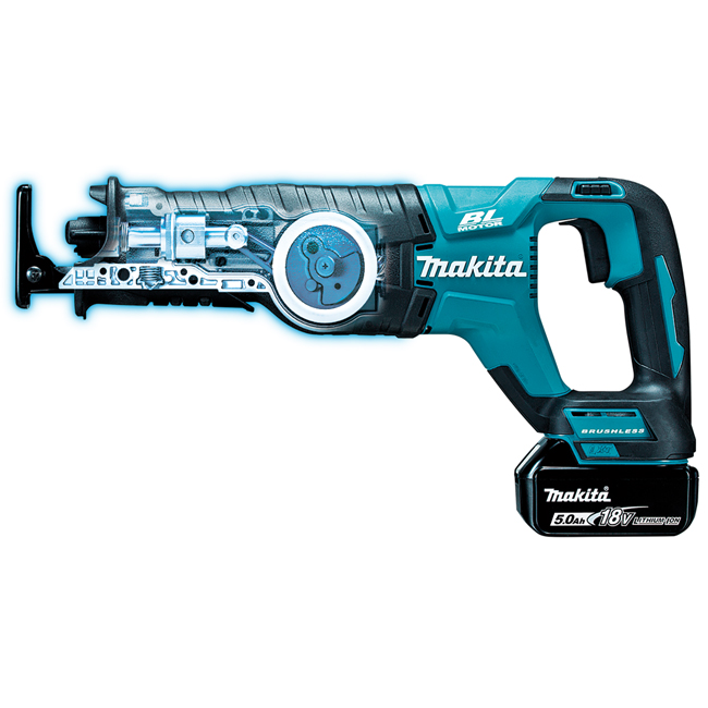 Makita 18V LXT Lithium-Ion Brushless Cordless Reciprocating Saw Kit (5.0Ah) from GME Supply