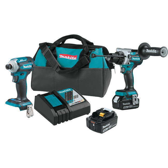 Makita 18V LXT Lithium-Ion Brushless Cordless 2-Piece Combo Kit from GME Supply