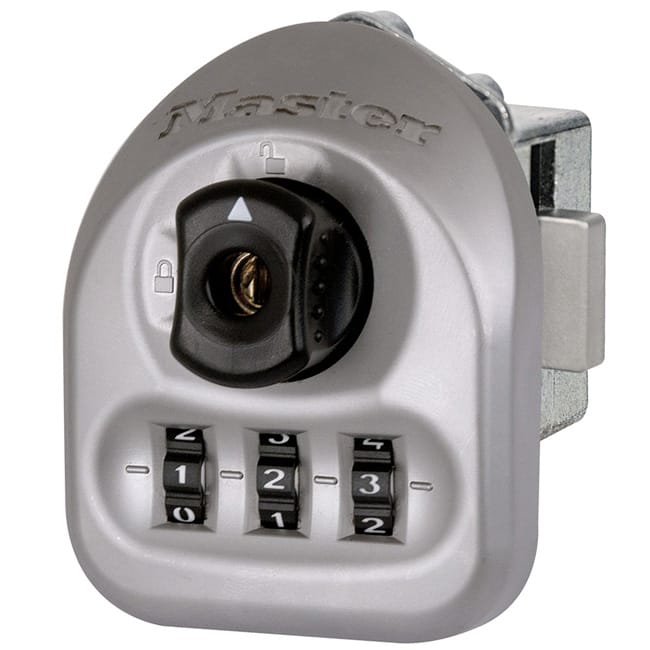 Master Lock Multi-User Mechanical Built-In Lock for Lift Handle Lockers (Left Hinge) from GME Supply