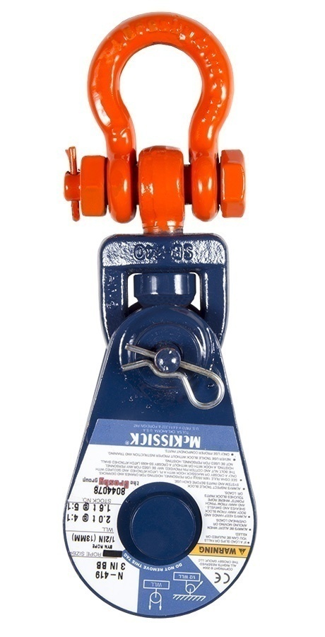 Crosby McKissick 3 Inch Synthetic Rope Block from GME Supply