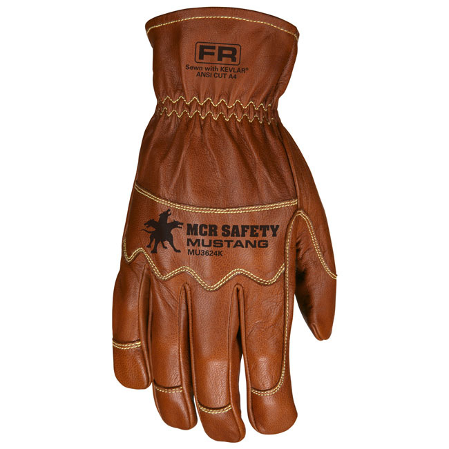 MCR Mustang Leather Drivers Utility Work Gloves from GME Supply