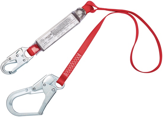 Protecta 1340125 Pro Pack Shock Absorbing Lanyard with Rebar Hook from GME Supply