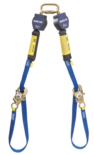 DBI Sala Nano-Lok Web Tie-Back Twin Leg SRL from GME Supply