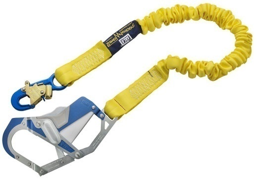 DBI Sala 1246417 ShockWave 2 Shock Absorbing Lanyard with Comfort Grip Hook from GME Supply
