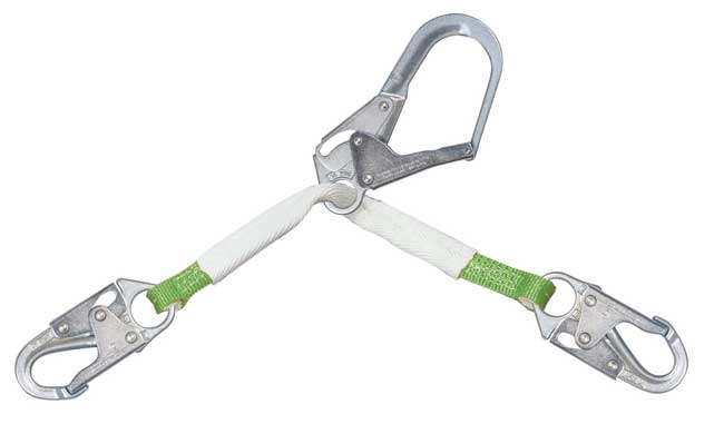 Miller Web Positioning Assembly with Locking Rebar Hook and Snap Hooks from GME Supply
