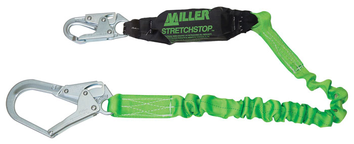 Miller StretchStop Lanyard with SofStop Shock Absorber  from GME Supply