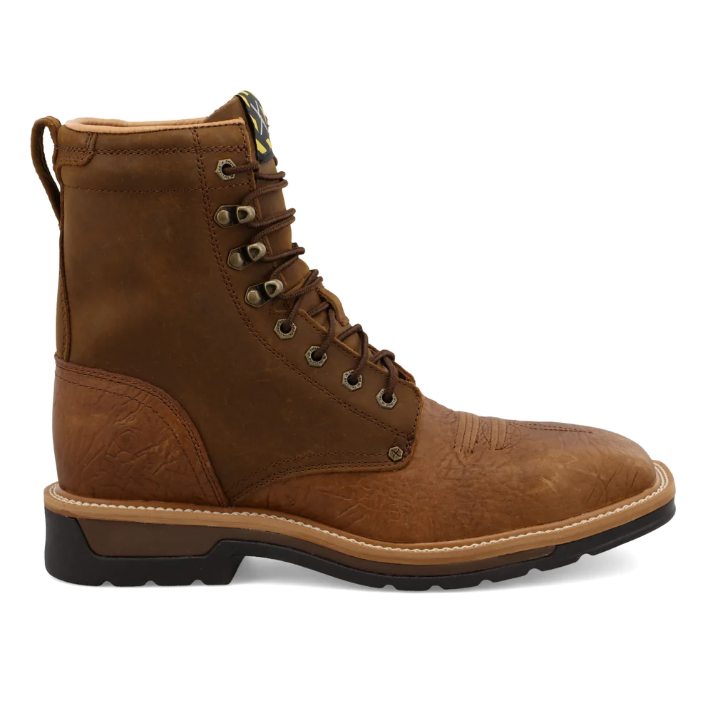 Twisted X Men's Western Lacer Lite Work Boots with Steel Toe from GME Supply