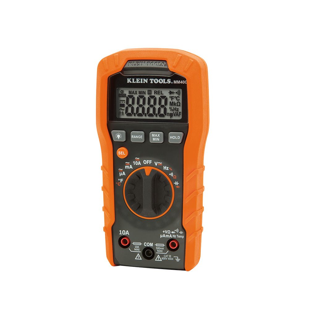 Klein Tools MM400 Auto Ranging Digital Multimeter from GME Supply