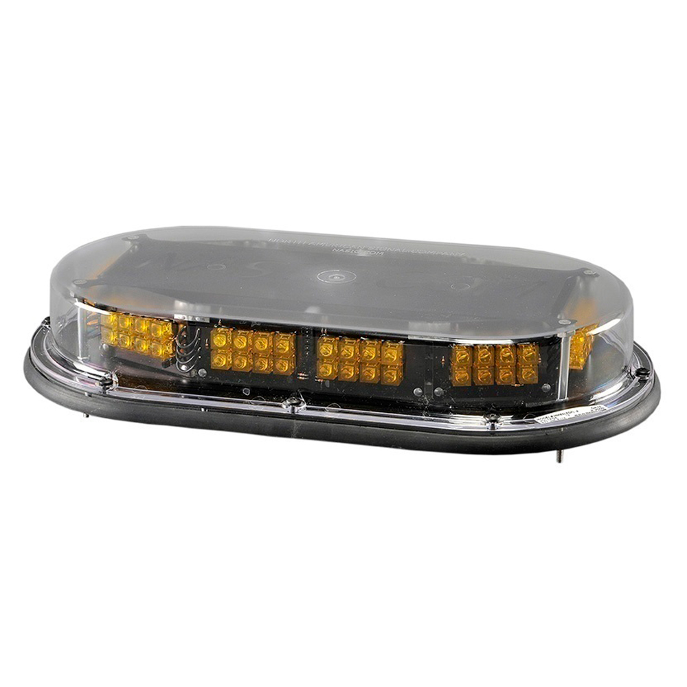 North American Signal Low Profile Mini LED Bar - Magnet Mount - Amber from GME Supply