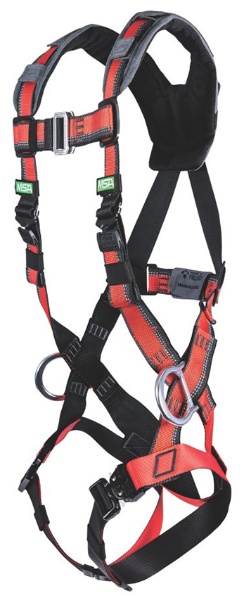 MSA EVOTECH Lite Harness with Quick Connect Leg Straps from GME Supply