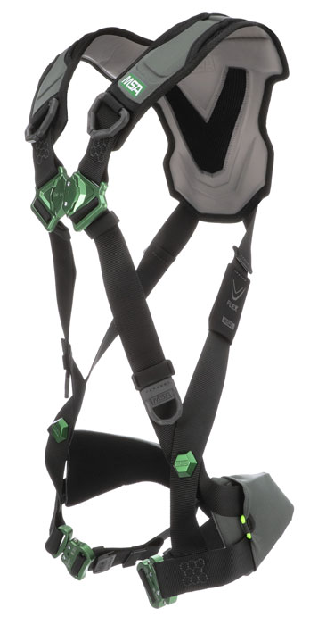 MSA V-FLEX Safety Harness Quick Connect Leg Straps from GME Supply