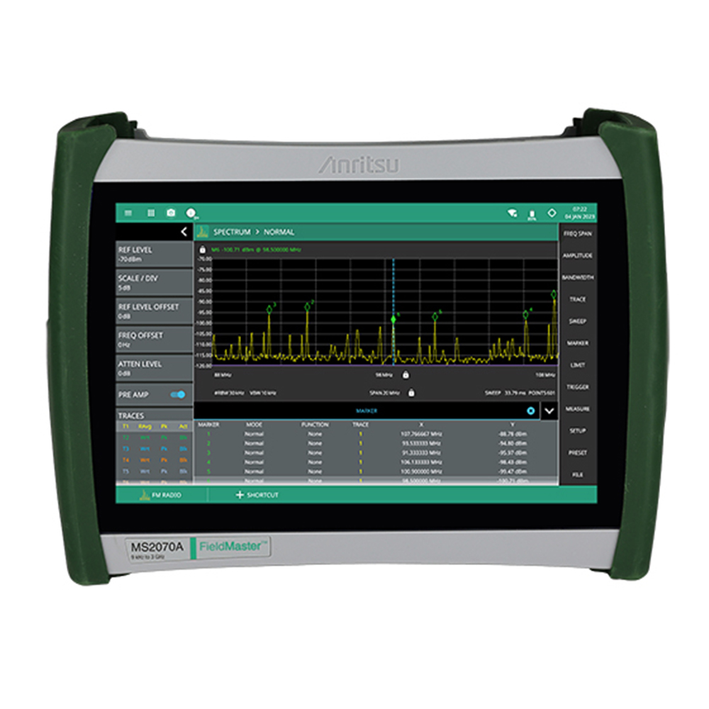 Anritsu Field Master MS2070A Handheld RF Spectrum Analyzer from GME Supply