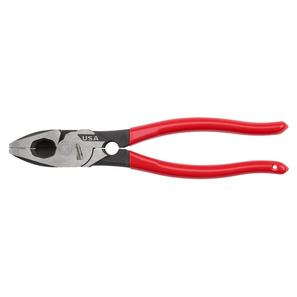 Milwaukee 9-Inch Lineman's Pliers with Thread Cleaner - GME