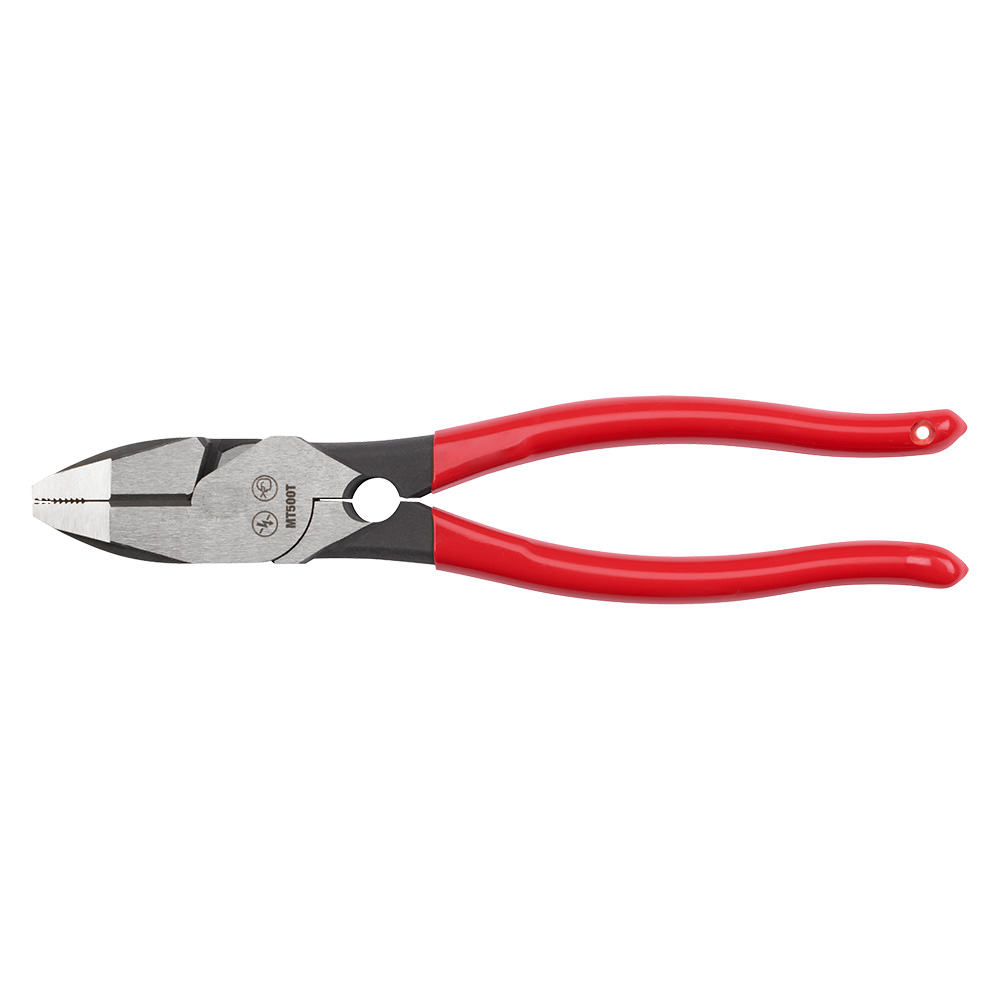 Milwaukee 9-Inch Lineman's Pliers with Thread Cleaner from GME Supply