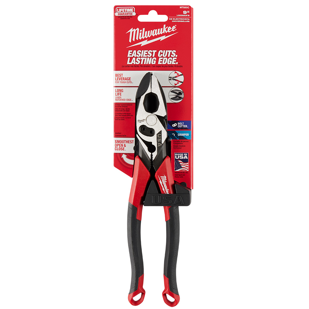 Milwaukee 9-Inch Lineman's Pliers from GME Supply