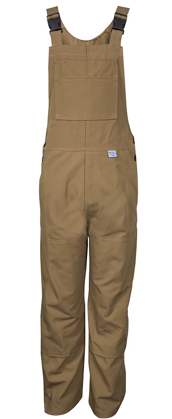 National Safety Apparel Explorer FR Unlined Caramel Bib Overalls from GME Supply