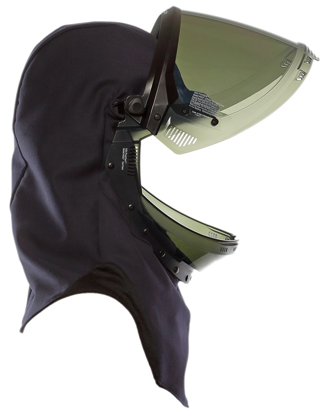 National Safety Apparel 40 Cal ArcGuard Lift Front Arc Flash Hood from GME Supply