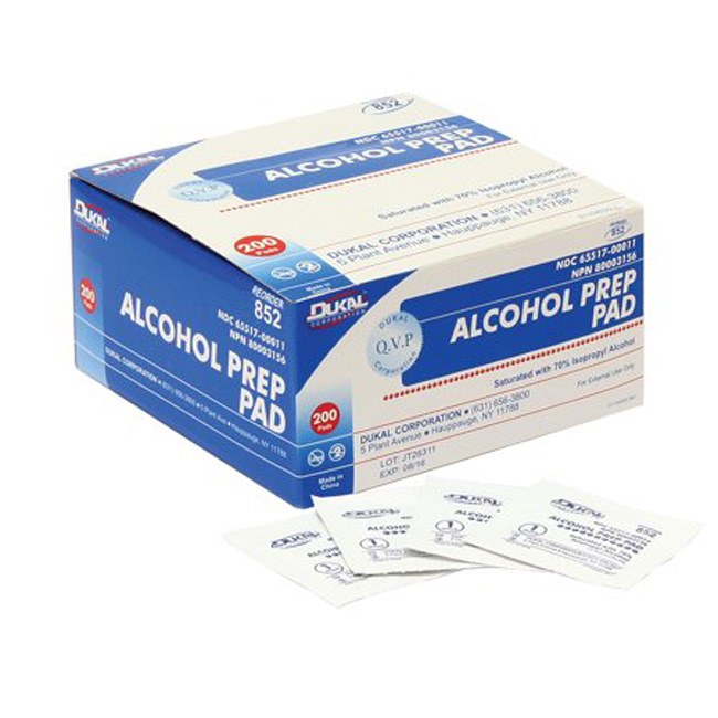 Alcohol Wipes (200 per Box) from GME Supply