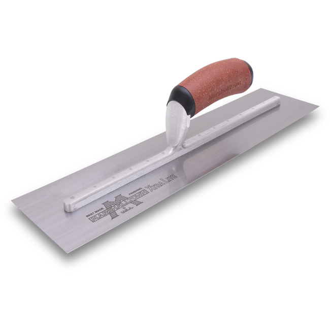 Marshalltown Curved DuraCork Handle 14 Inch Finishing Trowel from GME Supply