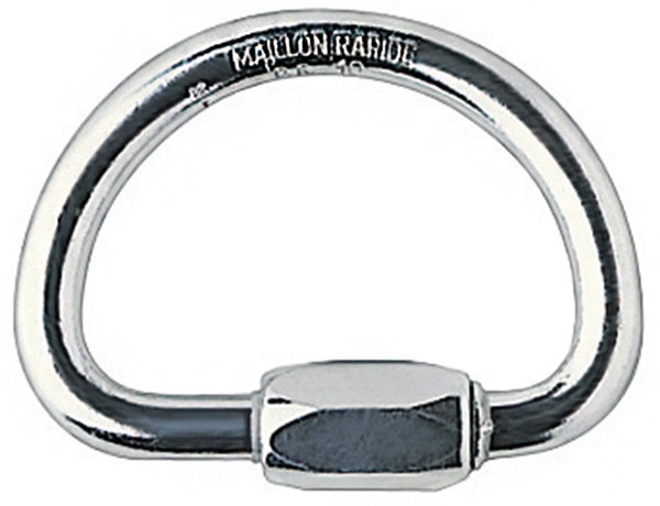 Petzl P18 Demi Rond Semi-Circle Aluminum Quick Link from GME Supply