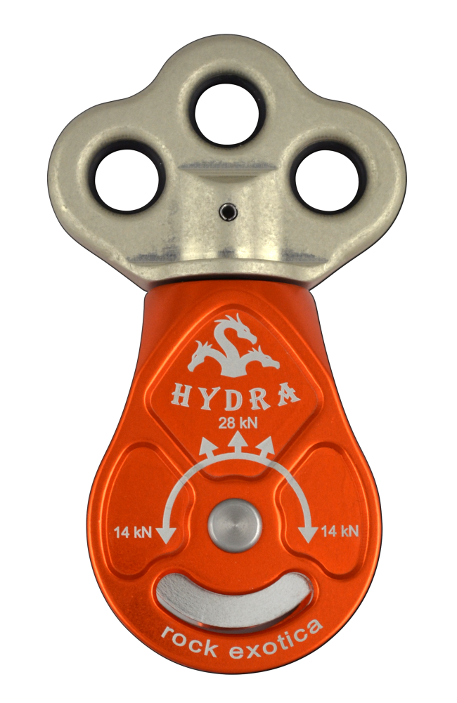 Rock Exotica P4 Hydra Triple Attachment Pulley from GME Supply