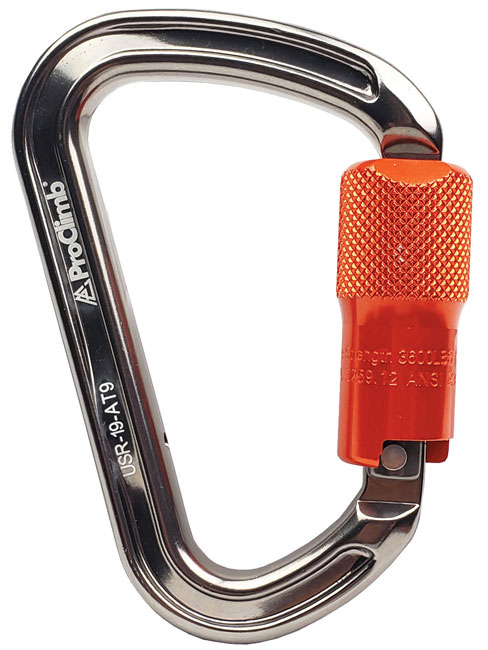 Twist Lock I-Beamer Carabiner from GME Supply